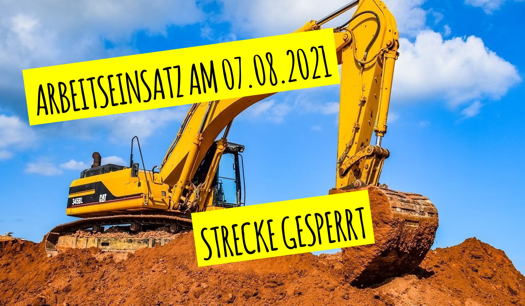 Arbeitseinsatz am 07.08.2021