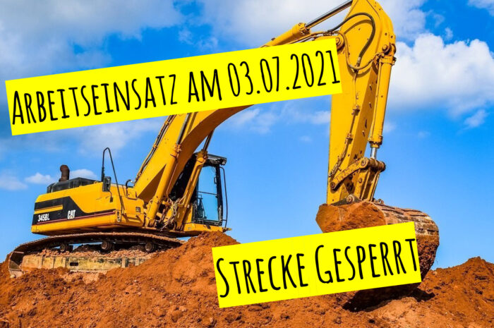 Arbeitseinsatz am 03.07.2021